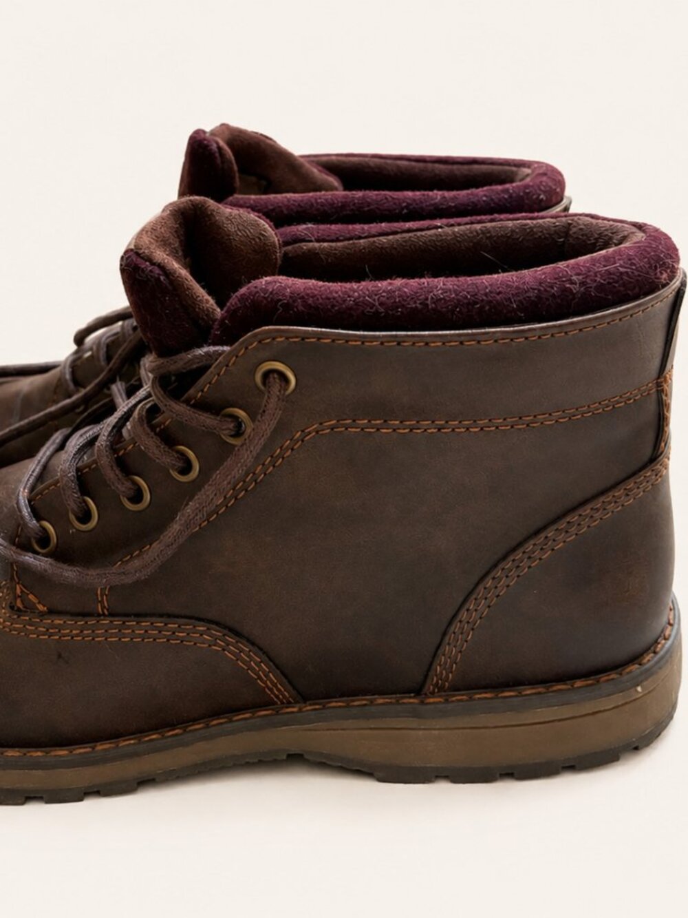 Eastland Men’s Lace-Up Brown Boots – Size 10.5D